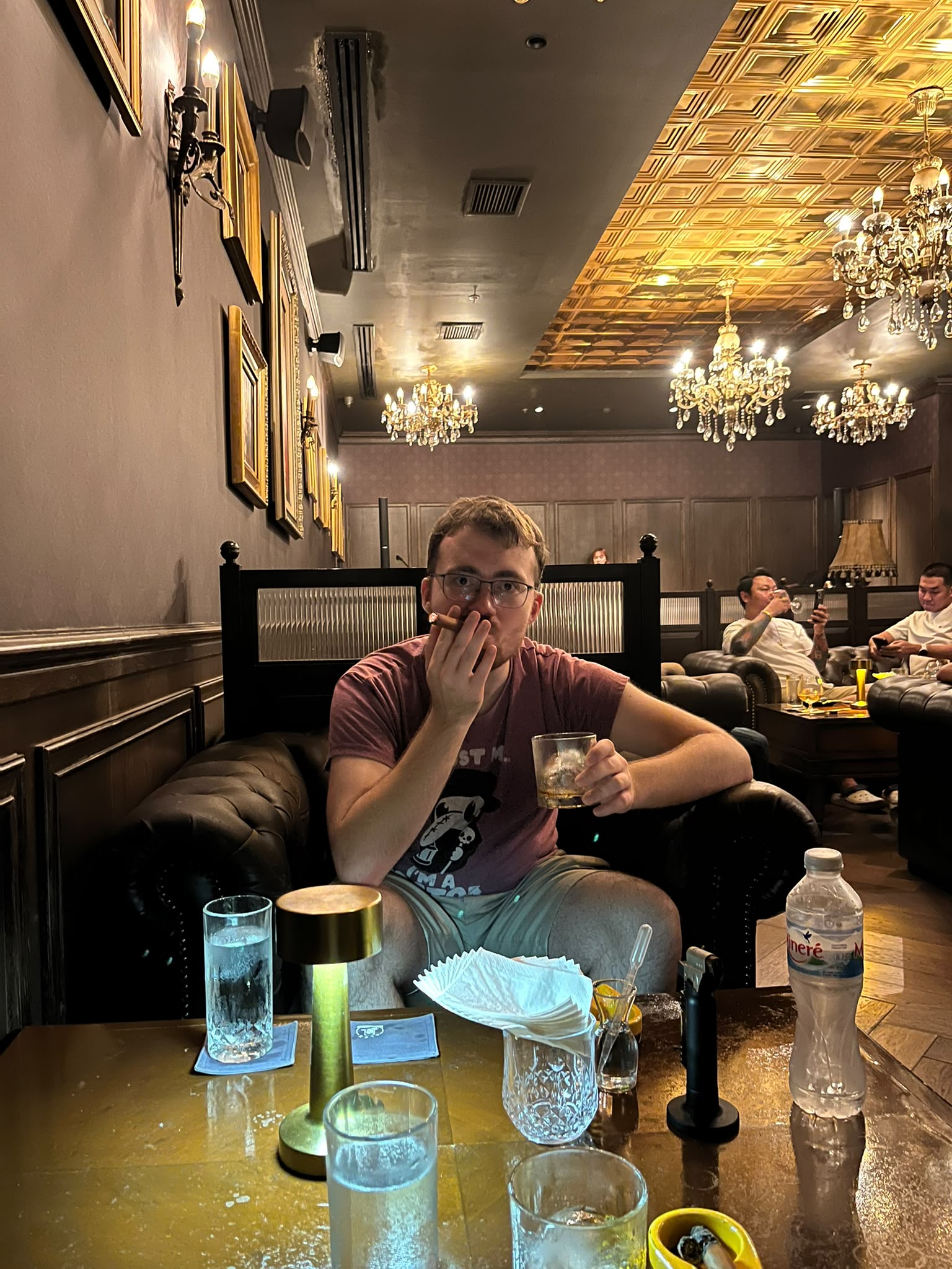 Me with a cigar