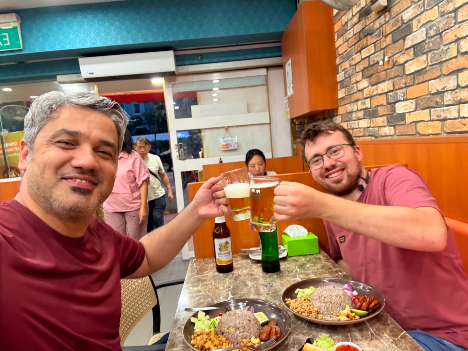 Erfan and Tom