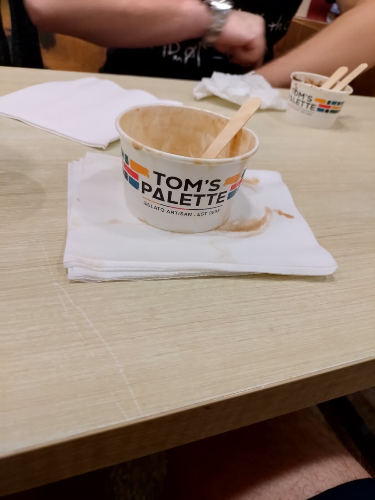 First eat, then photo