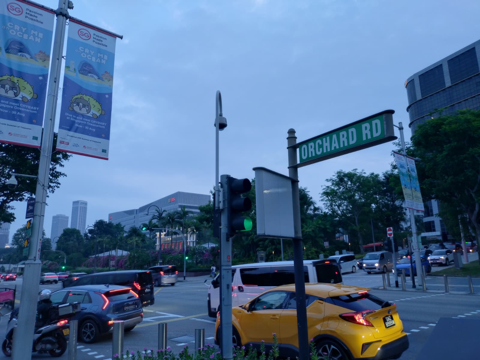 Orchard Road.