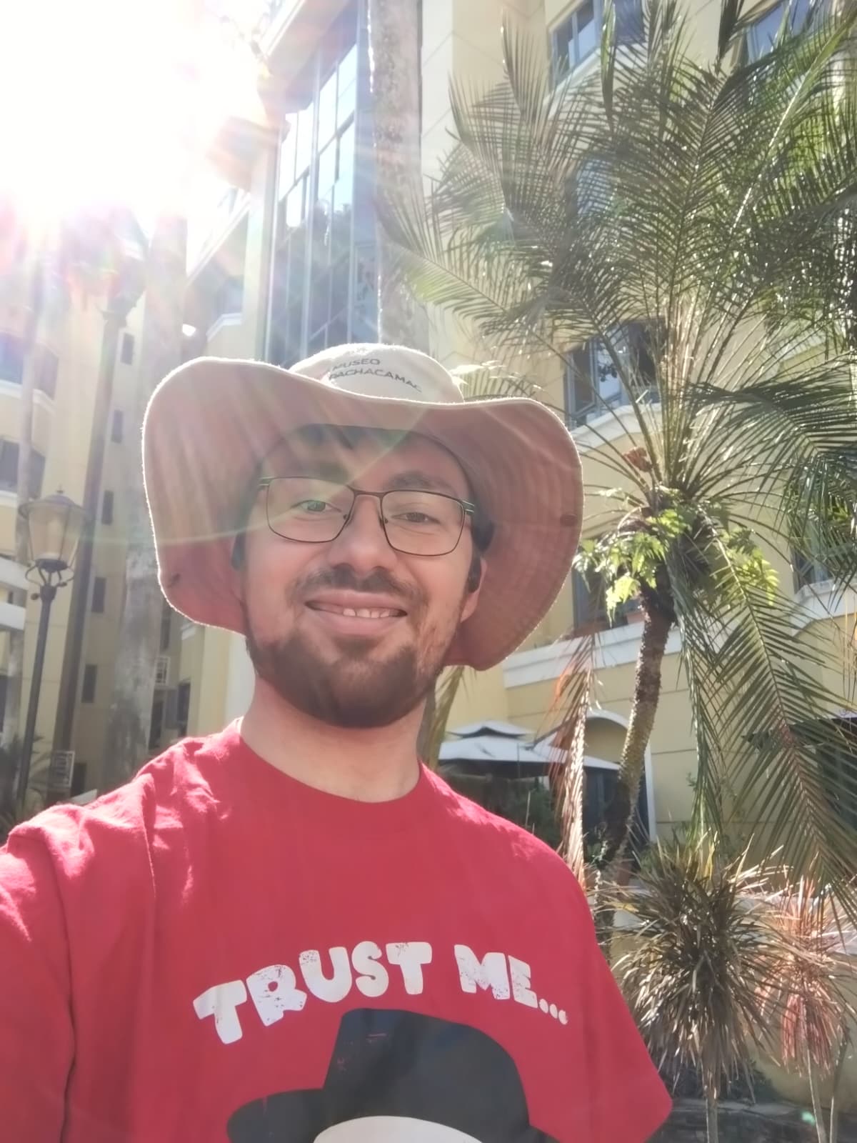 Tom with a Hat.