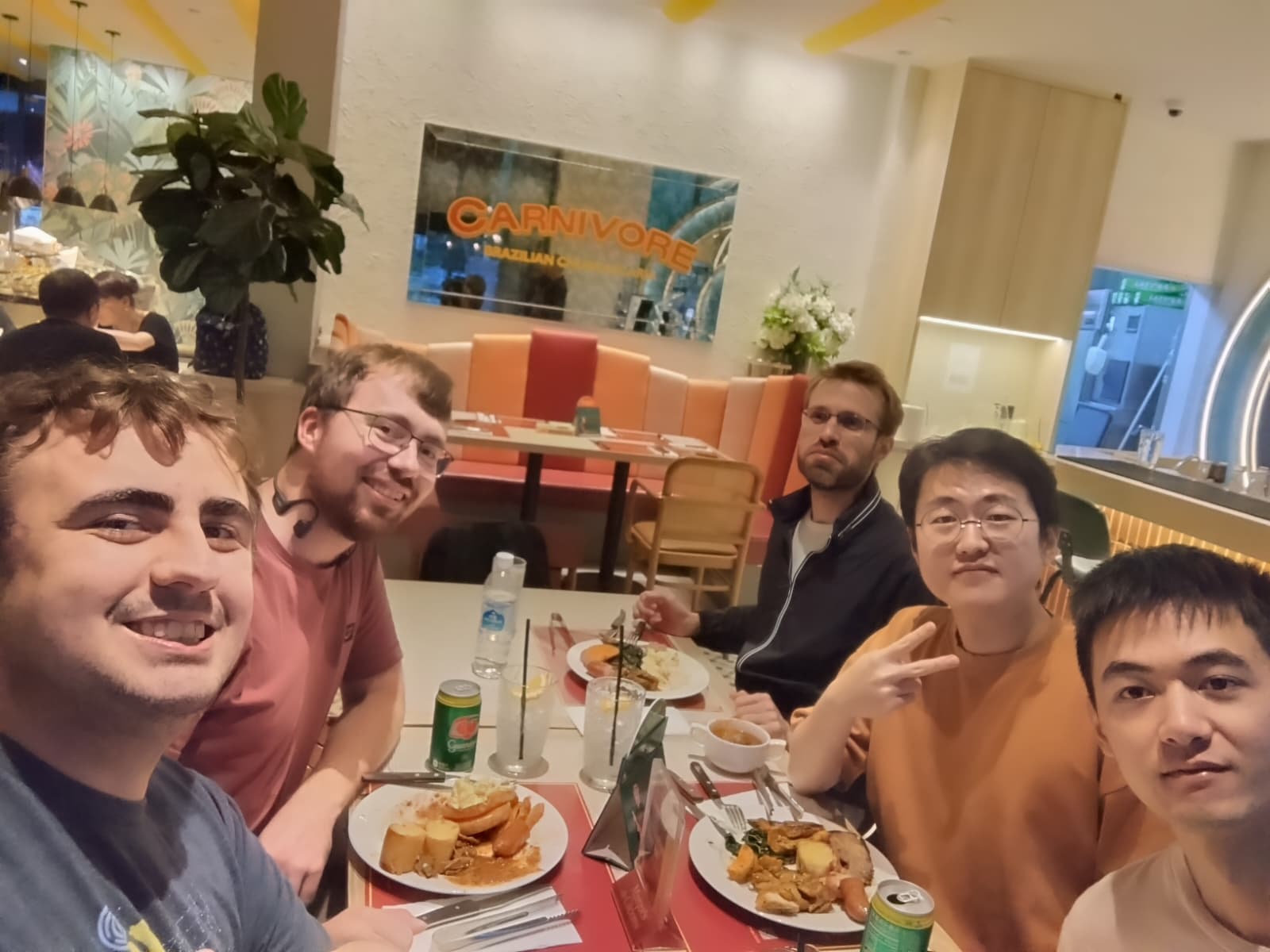 At the Restaurant