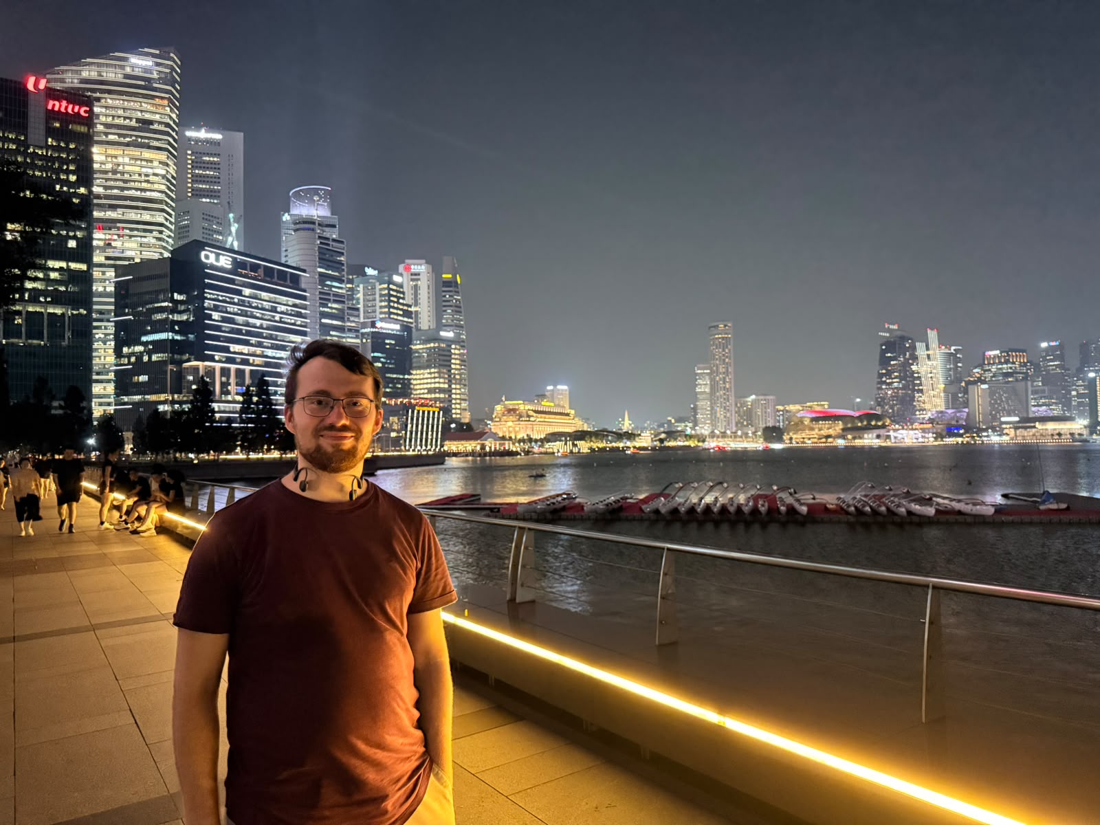 Tom at Marina Bay