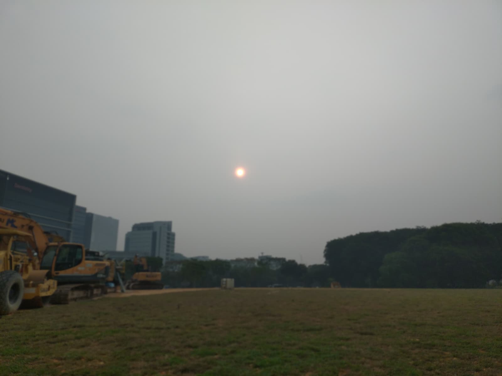 Hazy Sun.